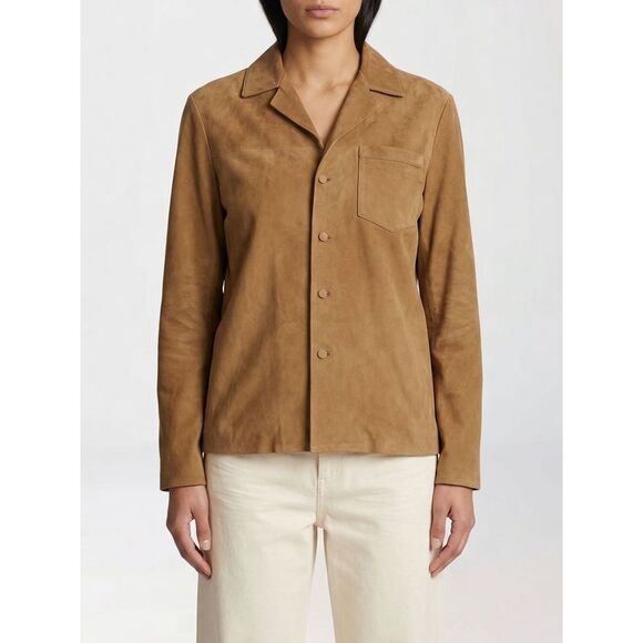 SAINT LAURENT Sweaters - Saint Laurent Shirt Woman Tobacco